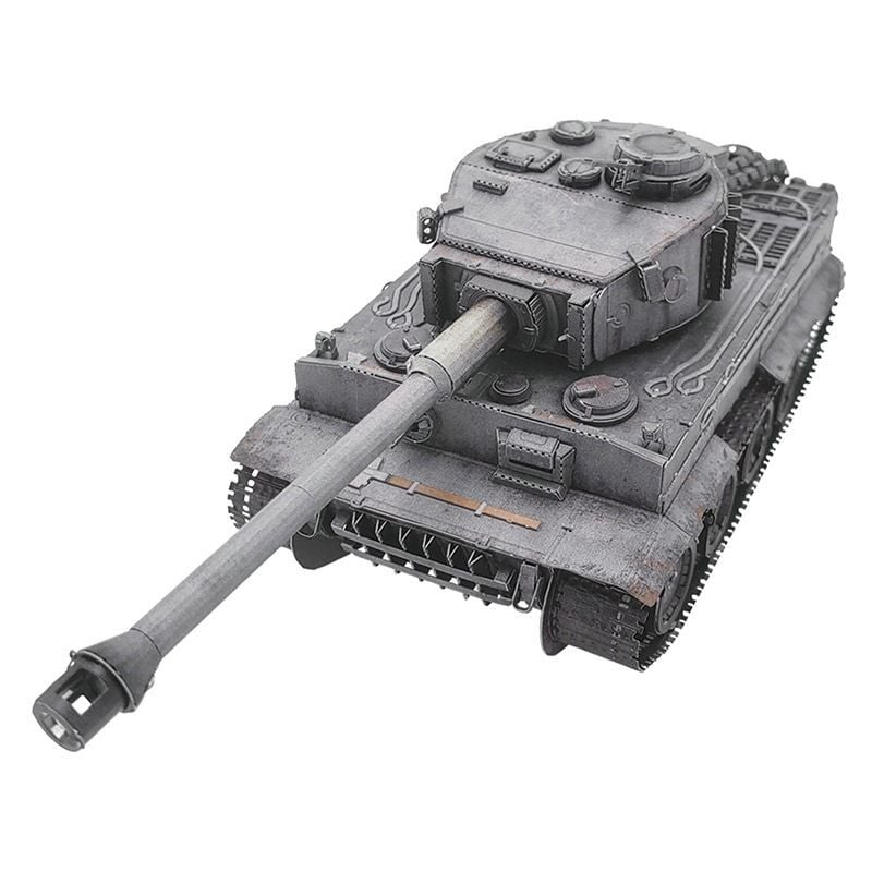  Mô Hình Kim Loại Lắp Ráp 3D MU Xe Tăng Hạng Nặng Tiger I (224 mảnh, Tiger Tank) YM-N086 – MP773 