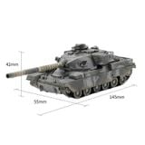  Mô Hình Kim Loại Lắp Ráp 3D MU Xe Tăng FV4201 Chieftain (168 mảnh, Chieftain Main Battle Tank) YM-N070 – MP774 