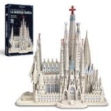  Mô Hình Kim Loại 3D Lắp Ráp Piececool Nhà Thờ La Sagrada Familia (450 mảnh) HP360-WS - MP1232 