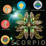  Mô Hình Kim Loại 3D Lắp Ráp Piececool Thiên Ngữ Hạc Bọ Cạp (39 mảnh, Scorpio) HIP071-GN - MP1146 