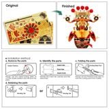  Mô Hình Kim Loại Lắp Ráp 3D Piececool Thần Tài (44 mảnh, The God Of Fortune) HP113-RGK - MP602 