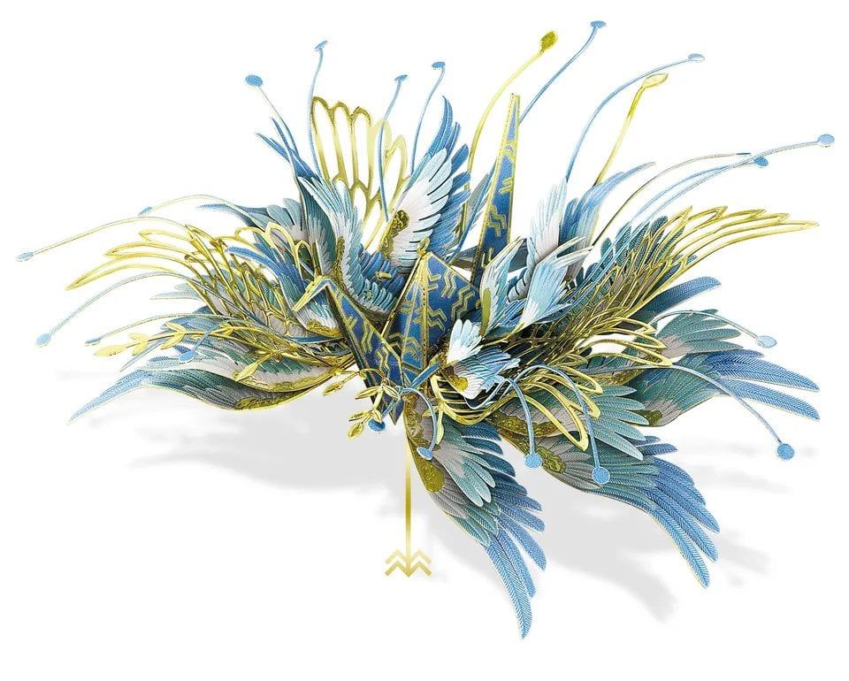  Mô Hình Kim Loại 3D Lắp Ráp Piececool Thiên Ngữ Hạc Bảo Bình (51 mảnh, Aquarius) IP062-BG – MP1079 