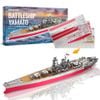Mô Hình Kim Loại Lắp Ráp 3D Piececool Thiết Giáp Hạm Yamato Battleship HP101-SRY – MP462