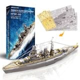  Mô Hình Kim Loại Lắp Ráp 3D Piececool Thiết Giáp Hạm Nagato (199 mảnh, Class Battleship) HP091-SG – MP311 