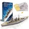 Mô Hình Kim Loại Lắp Ráp 3D Piececool Thiết Giáp Hạm Nagato Class Battleship HP091-SG – MP311