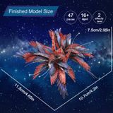  Mô Hình Kim Loại 3D Lắp Ráp Piececool Thiên Ngữ Hạc Kim Ngưu (47 mảnh, Taurus) IP065-RS - MP1140 