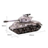  Mô Hình Kim Loại Lắp Ráp 3D MU Xe Tăng Hạng Trung Sherman M4 (169 mảnh, Sherman Medium Tank) YM-N038 – MP808 