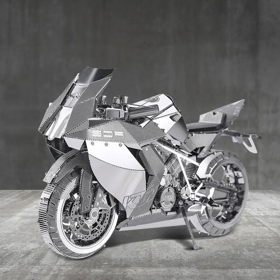  Mô Hình Kim Loại Lắp Ráp 3D Piececool Motor KTM RC8 P046-S – MP145 