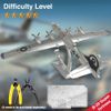  Mô Hình Kim Loại 3D Lắp Ráp Piececool Máy Bay Ném Bom Hạng Nặng B-29 (150 mảnh, B-29 Superfortress) HP310-WS - MP1226 