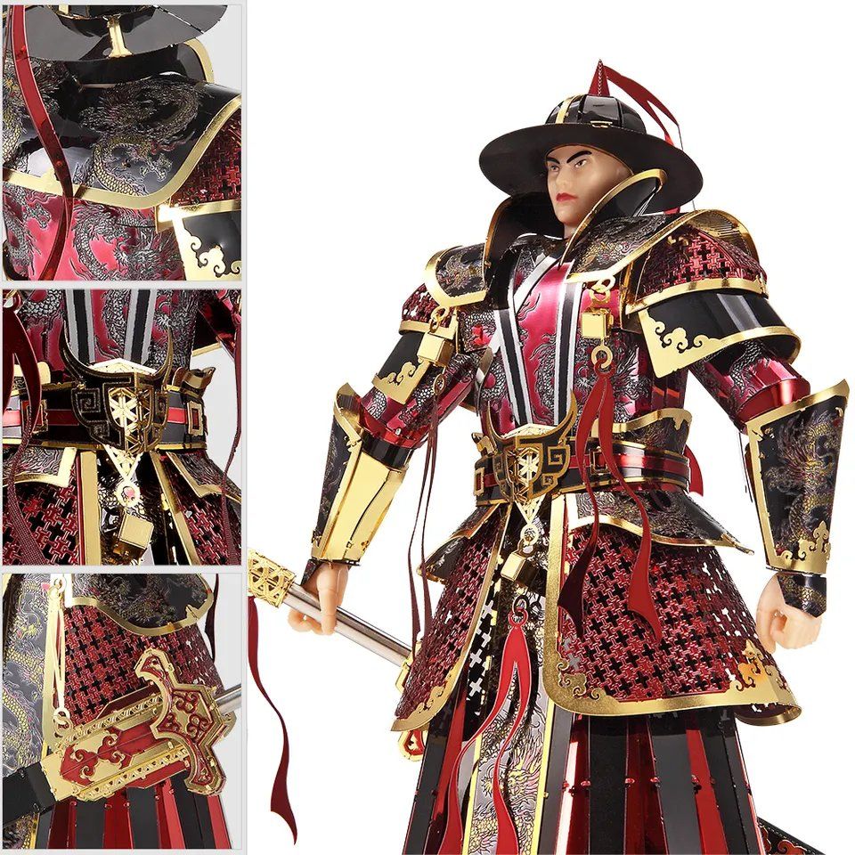 Mô Hình Kim Loại Lắp Ráp 3D Piececool Cấm Vệ Quân (The Imperial Guards Of Ming Dynasty) HP090-RKG – MP330 