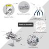  Mô Hình Kim Loại Lắp Ráp 3D Piececool Trực Thăng (122 mảnh, Wuzhi-10) HP048-S – MP131 