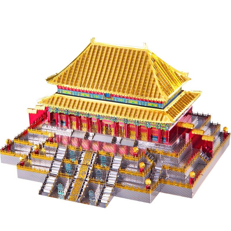  Mô Hình Kim Loại Lắp Ráp 3D Piececool Điện Thái Hòa (Hall Of Supreme Harmony) HP108-GSR - MP530 