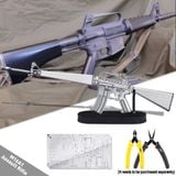  Mô Hình Kim Loại 3D Lắp Ráp Piececool Súng Trường M16A1 (86 mảnh, M16A1 Assault Rifle) HP349-SK - MP1229 