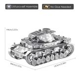  Mô Hình Kim Loại Lắp Ráp 3D Piececool Xe Tăng Panzer IV HP037-S – MP101 