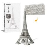  Mô Hình Kim Loại 3D Lắp Ráp Piececool Tháp Eiffel (96 mảnh, Paris Eiffel Tower) HP238-S - MP1225 