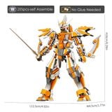  Mô Hình Kim Loại Lắp Ráp 3D Piececool Robot Ánh Trăng (285 mảnh, Crescent Blade Armor) HP097-SY – MP471 