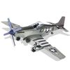 Mô Hình Kim Loại 3D Lắp Ráp Piececool Máy Bay Tiêm Kích P-51 Mustang (107 mảnh) HP312-SK - MP1227