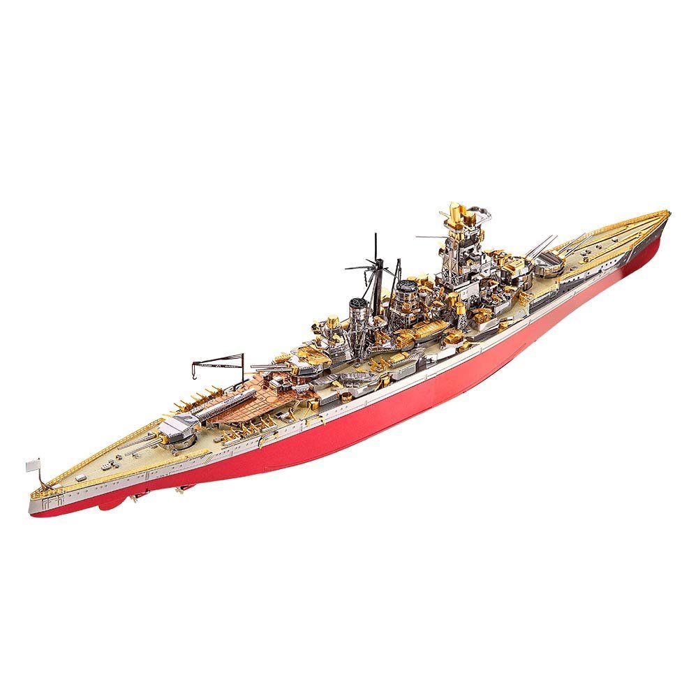  Mô Hình Kim Loại Lắp Ráp 3D Piececool Thiết Giáp Hạm Kongou Battleship HP128-RSG - MP770 