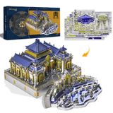  Mô Hình Kim Loại Lắp Ráp 3D Piececool Vườn Viên Minh (358 mảnh, The Old Summer Palace) P159-BY – MP965 