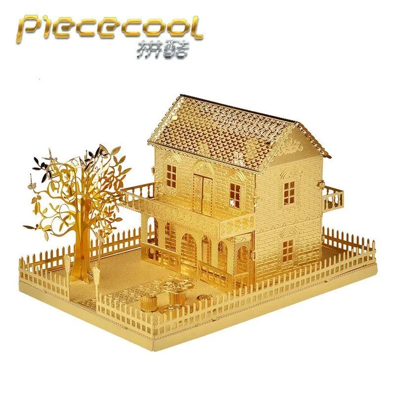  Mô Hình Kim Loại Lắp Ráp 3D Piececool Mini Villa P028-G – MP252 