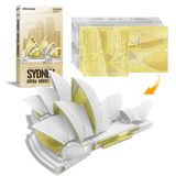  Mô Hình Kim Loại 3D Lắp Ráp Piececool Nhà Hát Con Sò (122 mảnh, Sydney Opera House) HP259-WG - MP1152 