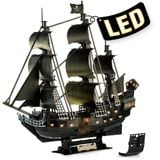  Mô Hình Giấy 3D Lắp Ráp CubicFun The Queen Anne's Revenge (248 mảnh, đèn LED) L522h - PP023 