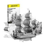  Mô Hình Kim Loại Lắp Ráp 3D Piececool The Queen Anne's Revenge (63 mảnh) HP038-S – MP086 