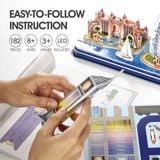  Mô Hình Giấy 3D Lắp Ráp CubicFun Dubai Cityline (182 mảnh, đèn LED) L523h - PP024 