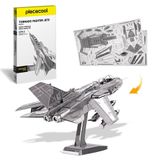  Mô Hình Kim Loại Lắp Ráp 3D Piececool Tiêm Kích Tornado (83 mảnh, Fighter Jets) – MP160 