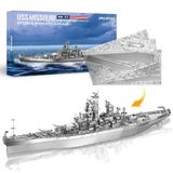  Mô Hình Kim Loại Lắp Ráp 3D Piececool Thiết Giáp Hạm USS Missouri (155 mảnh) HP096-S – MP369 