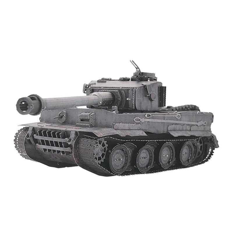  Mô Hình Kim Loại Lắp Ráp 3D MU Xe Tăng Hạng Nặng Tiger I (224 mảnh, Tiger Tank) YM-N086 – MP773 