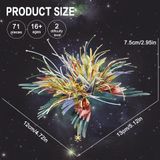  Mô Hình Kim Loại 3D Lắp Ráp Piececool Thiên Ngữ Hạc Song Ngư (69 mảnh, Pisces) IP063-GB – MP1080 