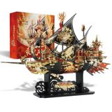 Mô Hình Kim Loại 3D Lắp Ráp Piececool Tàu Thừa Phong Phá Lãng (709 mảnh, The Wind Breaker) HP171-KG – MP1004 