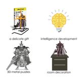  Mô Hình Kim Loại Lắp Ráp 3D Piececool Triệu Tử Long (105 mảnh, The Colonel Of Qin Empire) HP087-KSR – MP299 