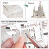  Mô Hình Kim Loại 3D Lắp Ráp Piececool Nhà Thờ La Sagrada Familia (450 mảnh) HP360-WS - MP1232 