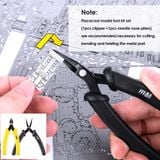  Combo Dụng Cụ Piececool Lắp Ráp Mô Hình 3D Kim Loại (Set 2 dụng cụ kìm, Assembly Tool Kit) T-PZTZ10  - BD007 