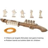  Mô Hình Gỗ 3D Lắp Ráp ROBOTIME Súng Cao Bồi (172 mảnh, Terminator) M870 LQ501 - WP171 
