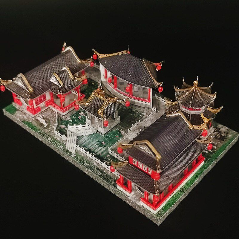  Mô Hình Kim Loại 3D Lắp Ráp Iron Star Vườn Tô Châu (220 mảnh, Suzhou Garden) - MP1087 