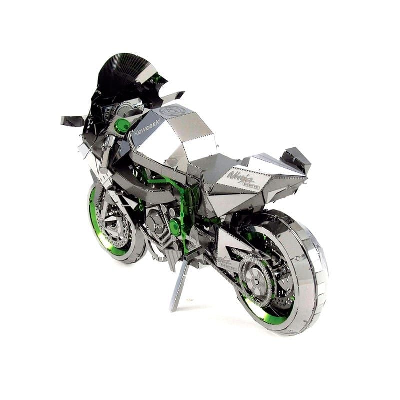  Mô Hình Kim Loại Lắp Ráp 3D Metal Head Siêu Xe Mô Tô Kawasaki H2R (120 mảnh)– MP996 