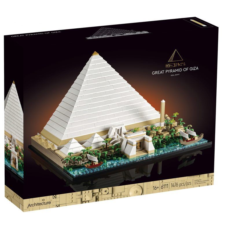  Mô Hình Nhựa 3D Lắp Ráp Kim Tự Tháp Giza Ai Cập 6111 (1476 mảnh) - LG0065 