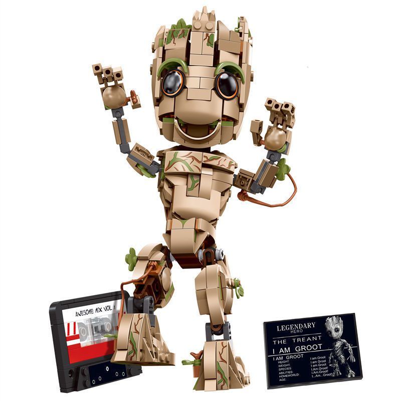  Mô Hình Nhựa 3D Lắp Ráp Marvel Người Cây Groot 2014 (475 mảnh) - LG0046 