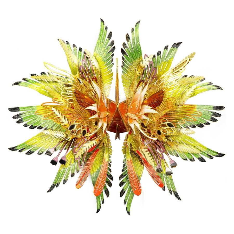  Mô Hình Kim Loại 3D Lắp Ráp Piececool Thiên Ngữ Hạc Hạnh Phúc (38 mảnh, Happiness) HP178-GN - MP1113 