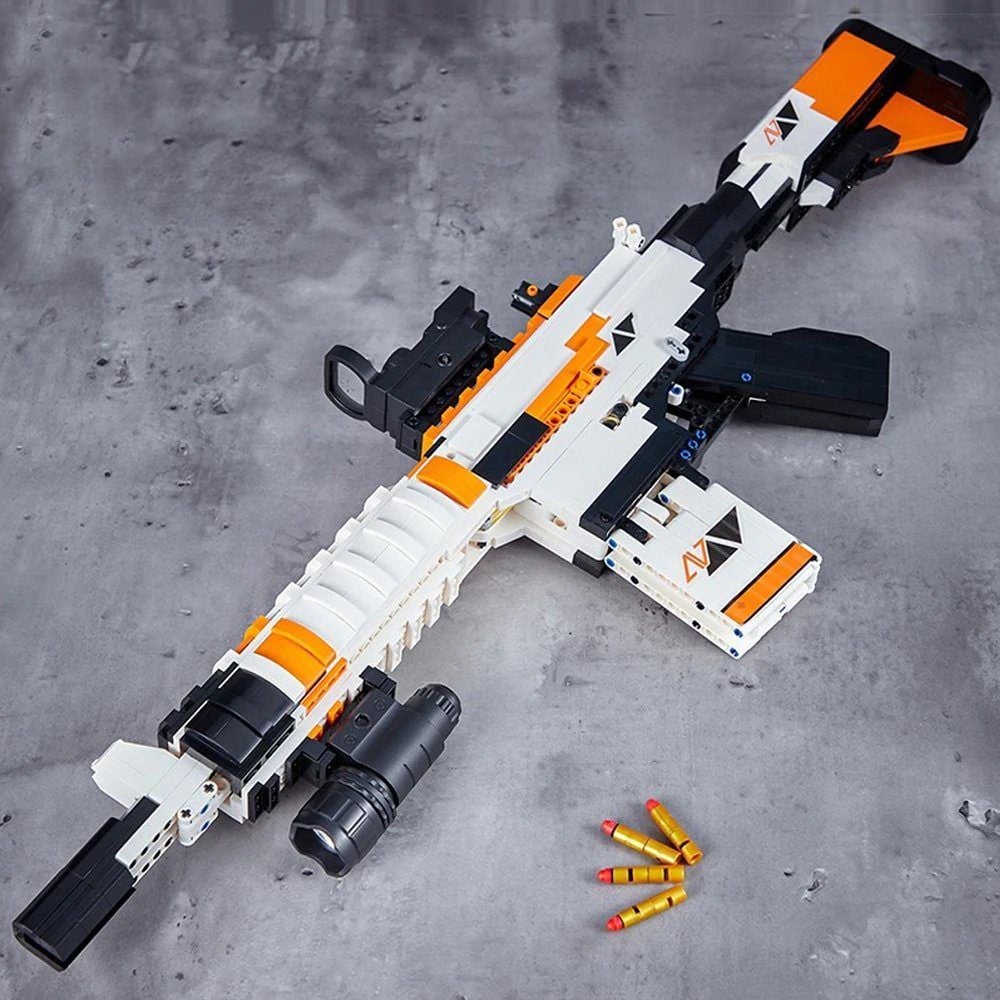  Mô Hình Nhựa 3D Lắp Ráp OEM Súng Trường M4A4 (1388 mảnh, Rifle) DK2001 - LG0136 