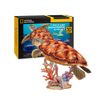 Mô Hình Giấy 3D Lắp Ráp CubicFun Con Rùa Biển (31 mảnh, Sea Turle) DS1080h - PP002