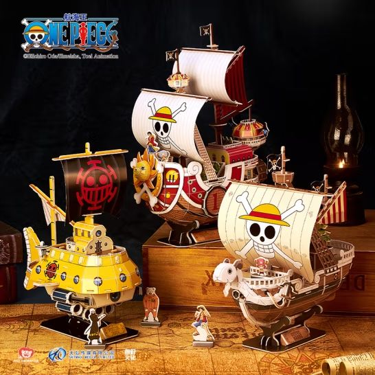  Mô Hình Giấy 3D Lắp Ráp CubicFun Thuyền Going Merry DS1025h (93 mảnh) - PP006 