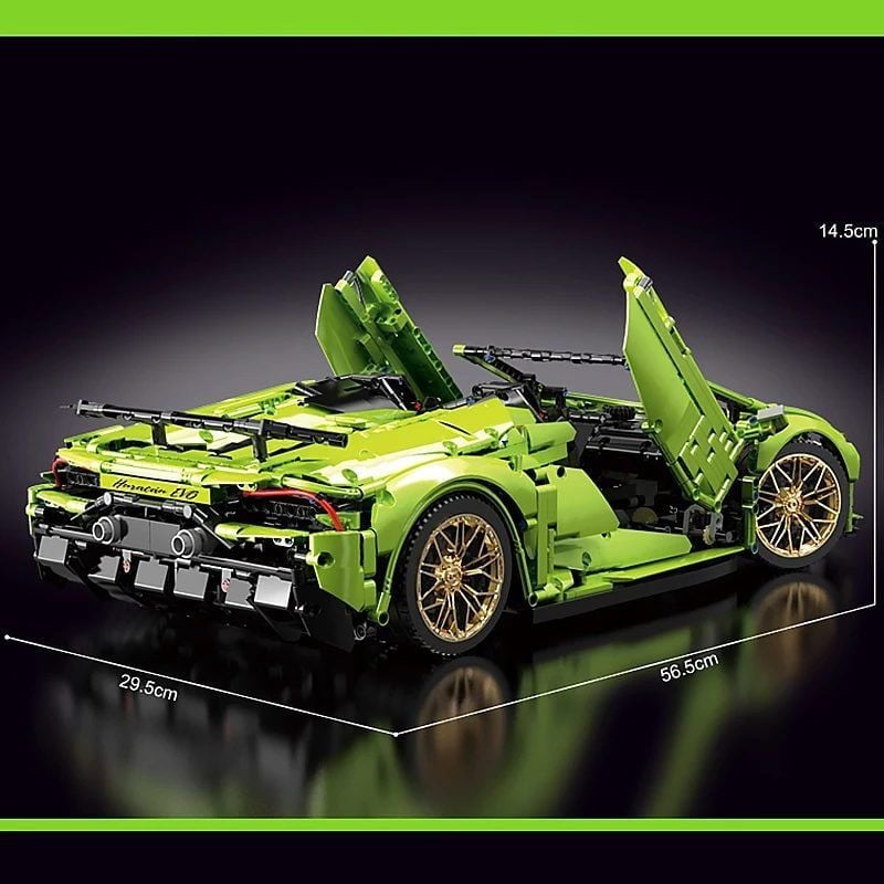  Mô Hình Nhựa 3D Lắp Ráp TGL Siêu Xe Đua Lamborghini Huracan Evo Spyder T5003 (3558 mảnh) 1:8 – LG0037 