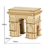  Mô Hình Gỗ 3D Lắp Ráp ROBOTIME Khải Hoàn Môn Arc De Triomphe TG502 – WP113 