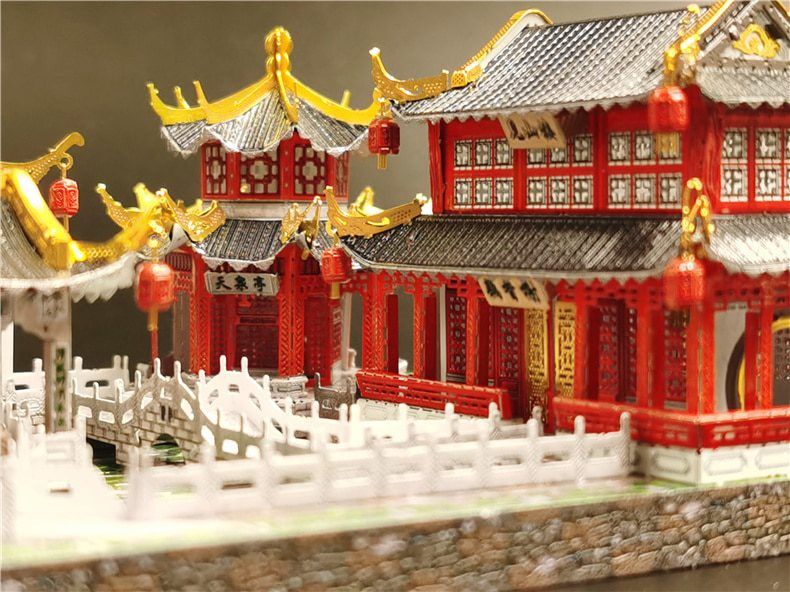  Mô Hình Kim Loại 3D Lắp Ráp Iron Star Vườn Tô Châu (Suzhou Garden) - MP1087 