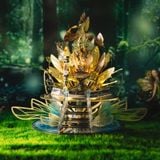  Mô Hình Kim Loại 3D Lắp Ráp MU Ngai Vàng Của Tộc Tiên (99 mảnh, Elf's Throne) YM-N121-D - MP1032 