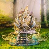  Mô Hình Kim Loại 3D Lắp Ráp MU Ngai Vàng Của Tộc Tiên (99 mảnh, Elf's Throne) YM-N121-D - MP1032 